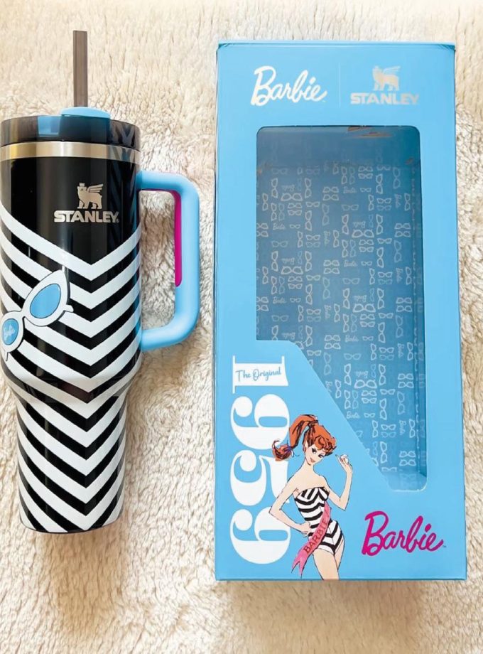 Stanley X Barbie Bold Stripes Tumbler – Limited Edition